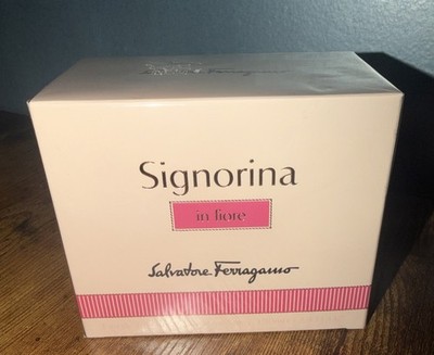 SALVATORE FERRAGAMO SIGNORINA IN FIORE EDT 3.4 FL OZ NEW IN BOX SEALED