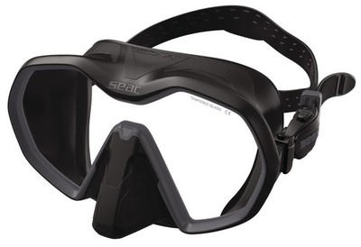 Icona, rahmenlose EinglasTauchmaske, 100% Made in Italy