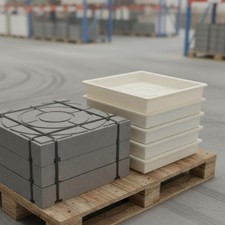 Betonpflasterform wiederverwendbar Pflastersteinform dekoratives Muster