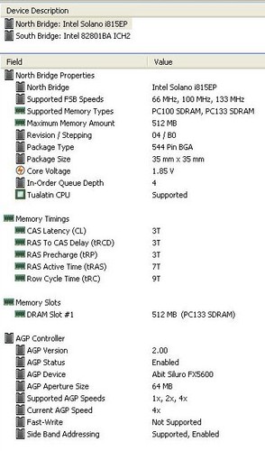 Abit ST6 Mainboard mit Tualatin Celeron 1,3GHz CPU und 512MB RAM - Test OK! - Bild 9 von 9