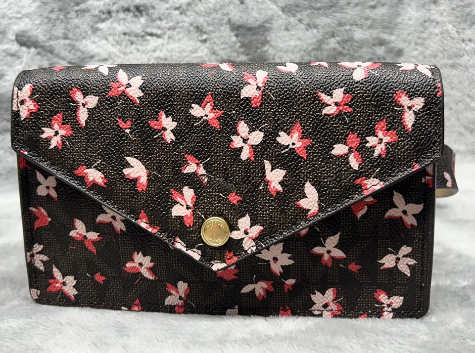 Michael Kors Bolso Cinturón Mujer L XL Cintura Pack Floral Sintético Riñonera Cartera Foto 3 de 4