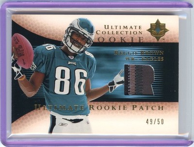 Reggie Brown 2005 Upper Deck Ultimate Collection Rookie Patches RC #/50
