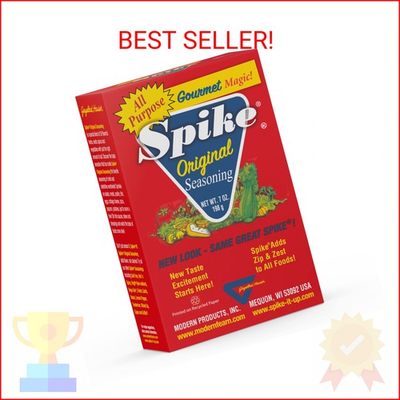 #ad #ad Spike Original All Purpose Seasoning Salt Herb Veggie amp; Spice Blend – MSG Free $13.59