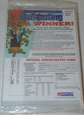 PC Computing 1001 Tips Ultimate Problem Solver August 1994 Magazine Sealed