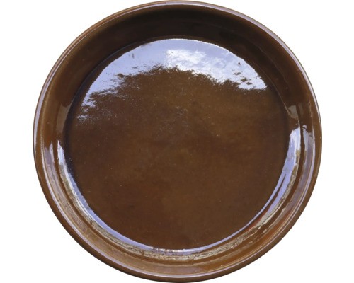 Untersetzer Keramik Ø 35 Cm H 5 Cm Braun-image