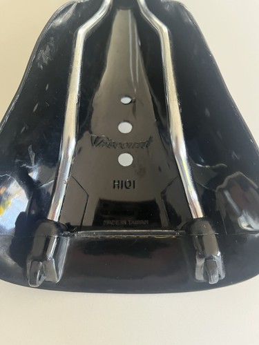 OLD SCHOOL BMX VISCOUNT AERO H101 SEAT SADDLE USED w/ GUTS BLACK - Picture 6 of 7