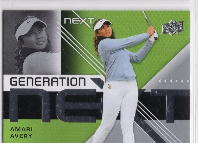 2024 Upper Deck Golf Generation Next - Amari Avery #GN-12 (RC)