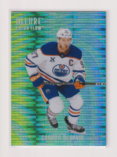 2025-26 Upper Deck Allure Connor McDavid Color Flow Green Blue Spectrum 61/75