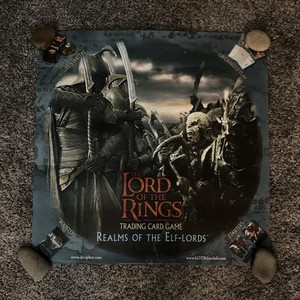 Lord Of The Rings Trading Card Game Original Poster 27x27