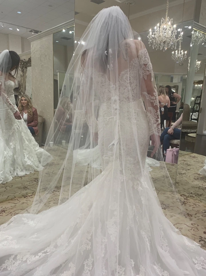 Vestido de novia Pronovias nuevo con etiquetas y nunca alterado talla 12 Foto 4 de 4