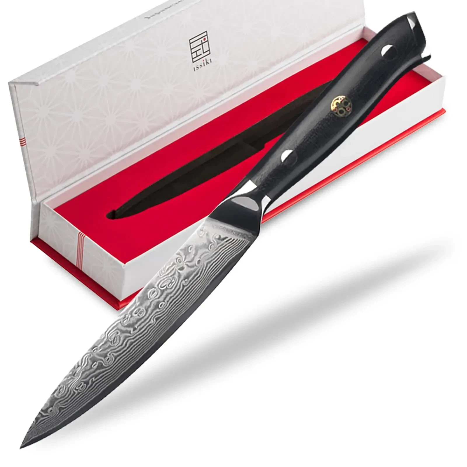Japan NEW issiki Damascus VG10 Petty Knife 120mm Stainless Steel Double-Edged
Opens in a new window