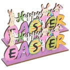  2 Pcs Osterdekorationen Tischdekorationen Frühlings-Tischdekorationsschild