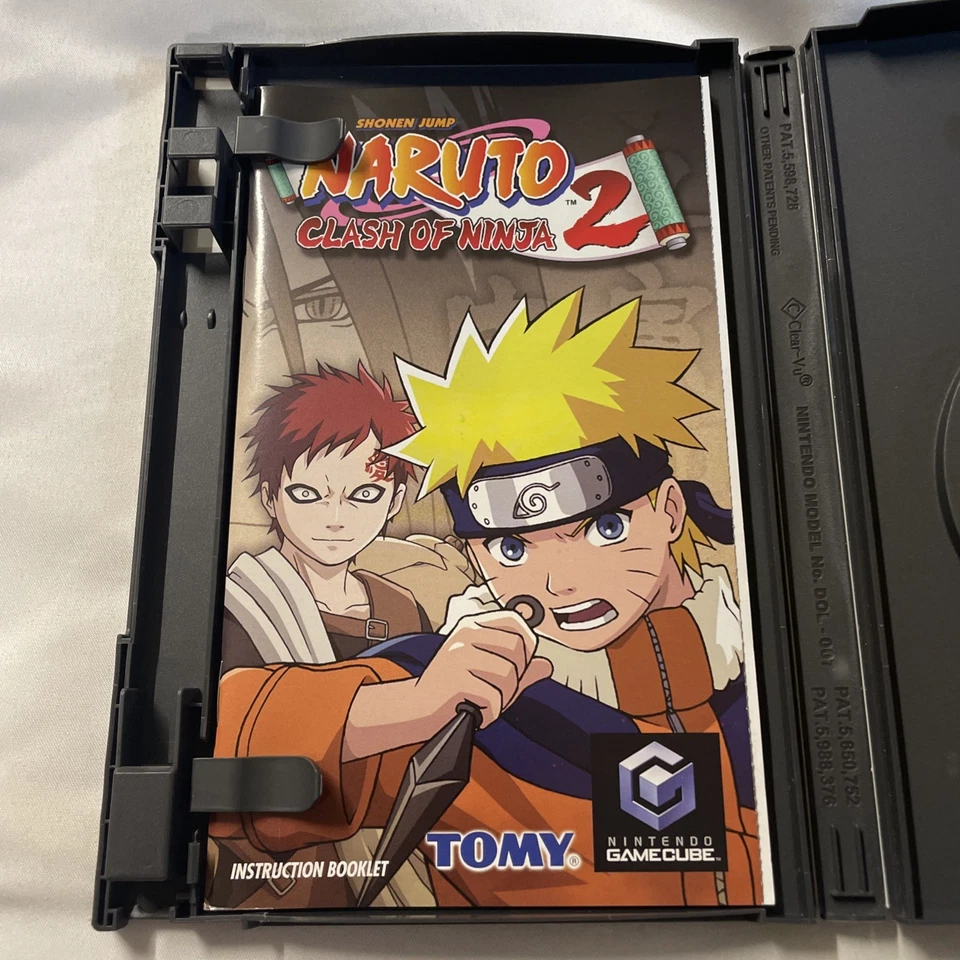 Naruto: Clash of Ninja 2 Nintendo GameCube 2006 Complete in Box CIB. Tested! - Image 3 of 4