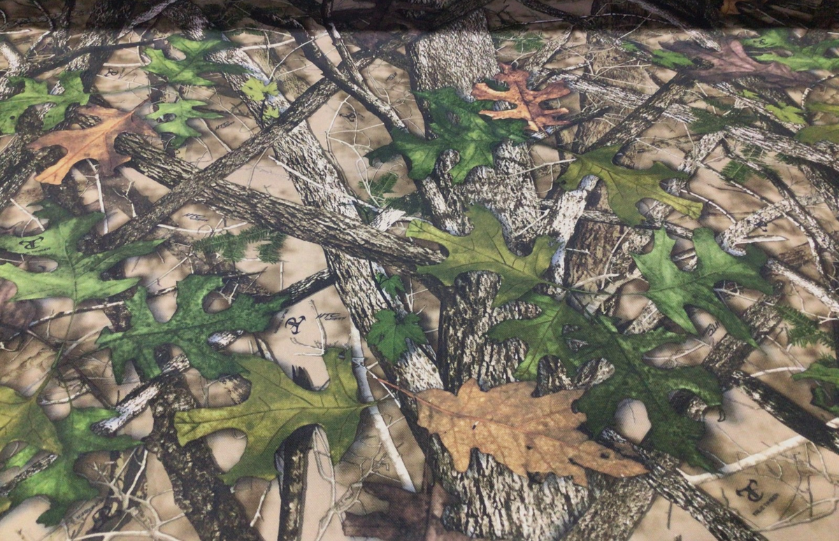 True Timber Fabric HTC Green Camouflage 600 Denier Waterproof