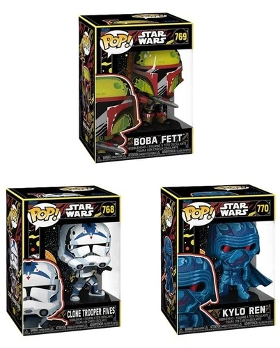 Funko POP! Star Wars Retro Series Figures - Assorted w/ Protectors - You Choose!