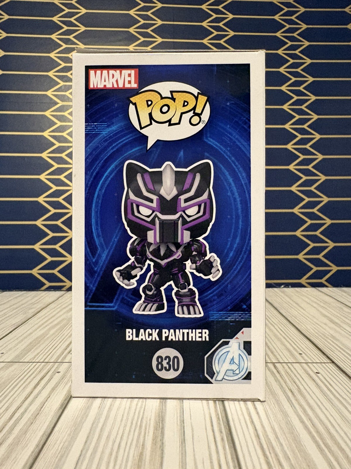 Funko POP! Marvel Mech Strike Black Panther #830 Target Exclusive Vinyl Figure 
