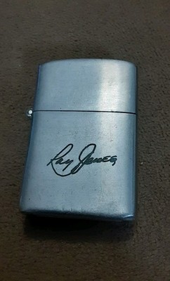 Silver Chrome Halco Lighter Signed By Ray James 