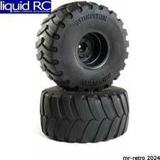 Duratrax C2903 Duratrax Munition Mt 2.8 Mounted Black (2)