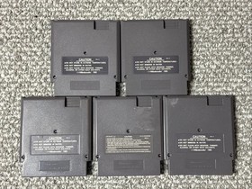 Nintendo NES 5 Games Lot - Yoshi&rsquo;s Cookie, Tmnt 2 Super Mario Bro AS IS UNTESTED