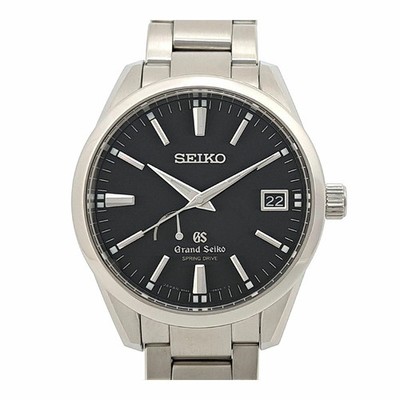 Seiko Grand Spring Drive SBGA101 Stainless Steel 41mm Black Dial 2013 #TSW275