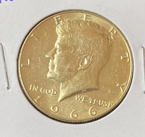 1966-P Kennedy Half Dollar — photo from the most recent tracked eBay sale