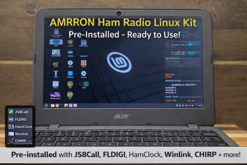 AMRRON Ham Radio Laptop Kit – Winlink, Digital Modes, JS8Call, FLDIGI, HamClock