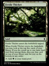 2015 Battle for Zendikar Fertile Thicket Expansion/Common #237