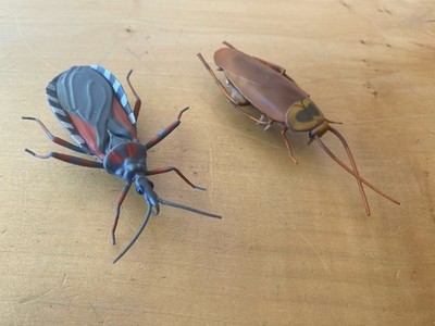 Hex Bug Konvolut 2 echt aussehende Käfer voll funktionsfähig neue Batterien verbaut