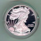 2017-W U.S. SILVER AMERICAN EAGLE - KM#273 - ORIG. MINT BOX, CASE & COA - PROOF