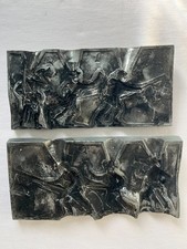 Vintage Civil War Confederate Soldiers Lead/Metal Toy Casting Mold 6092