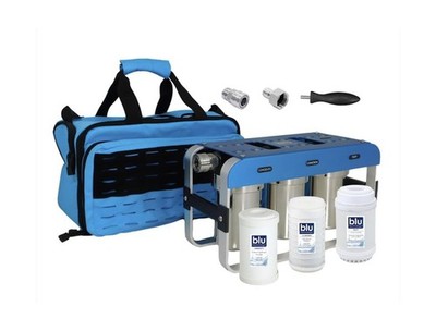 GoBluTech AR3, RV Water Filter System, 0.2 Micron Filter for Campers with Com...