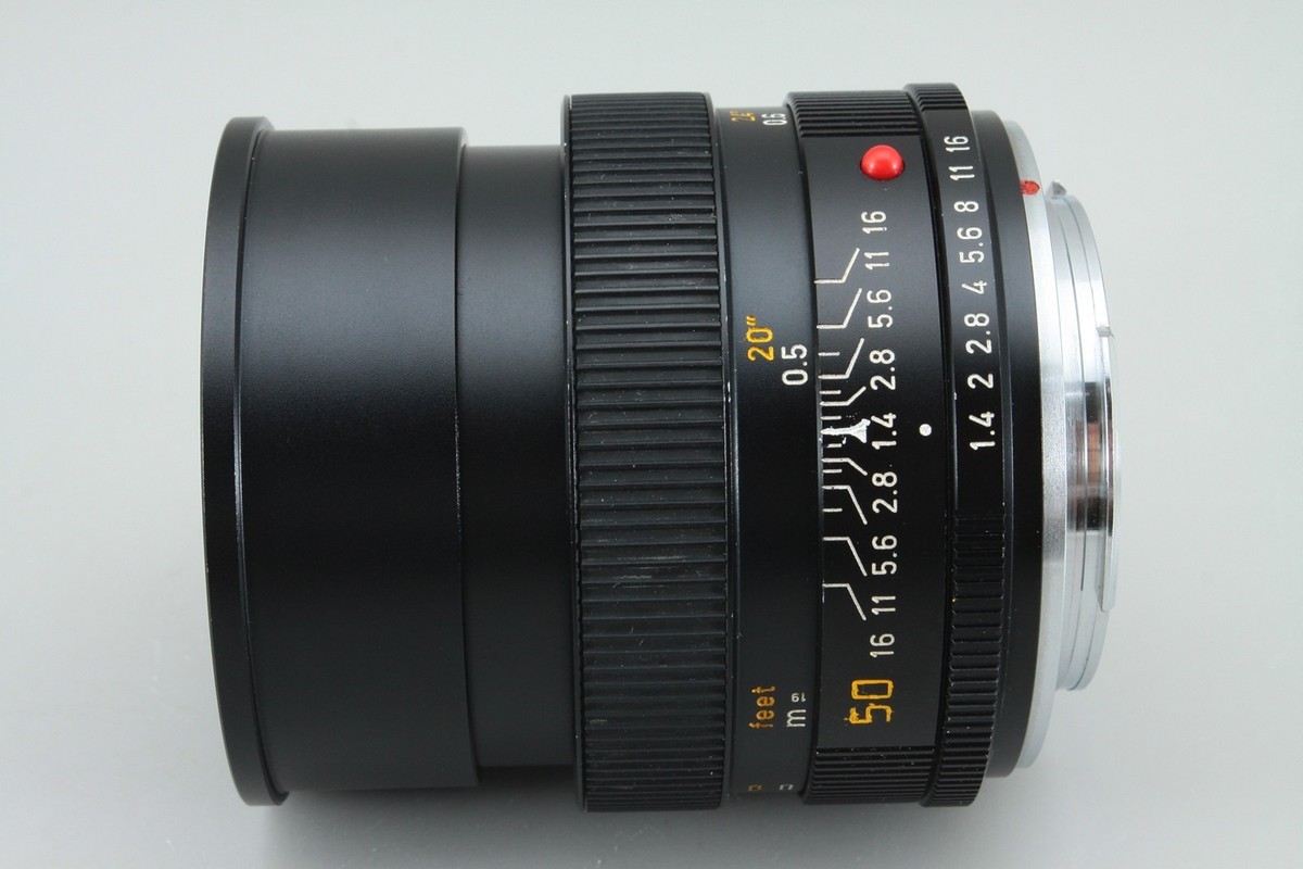 Excellent* Leica Leitz Summilux R 50mm f/1.4 Lens 3-Cam from