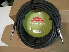 STADIUM 50' PRO AUDIO SPEAKER CABLE 16GA 1/4" TO 1/4"