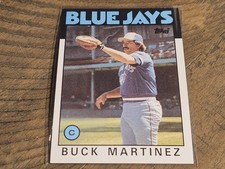 1986 Topps #518 Buck Martinez Toronto Blue Jays Nmmt