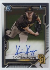 2021 Bowman Draft Chrome Draft Pick Auto Kevin Kopps #CDA-KK Auto 16s2