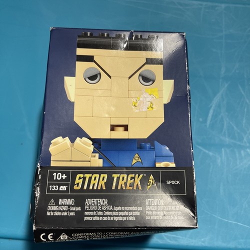 Mega Bloks Kubros Star Trek Spock Building Kit 133 pieces Boxes crushed Damaged - 第 1/4 張圖片