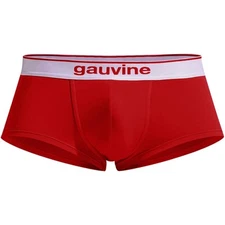 Gauvine Red Colours of the Planet Trunk 3000 mens cotton underwear boxer