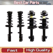 Set 4 Front+Rear Complete Shock Struts W/ Spring For 1992-1996 Toyota Camry 2.2L