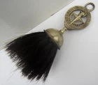 Vintage Festival of Britain 1951 Brass Fireplace Brush