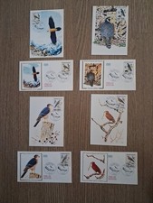 1er Jour 4 Enveloppes +4 Cartes Flore Et Faune De France Les Rapaces 22/09/1984