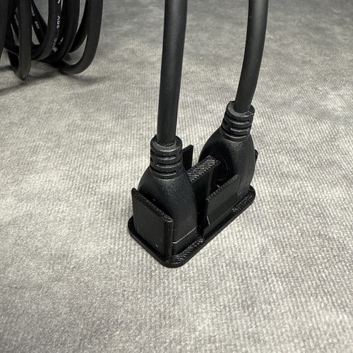 96-00 Honda Civic Center Console Dual USB & 6ft Extension Kit Horizontal Smooth - Picture 3 of 6