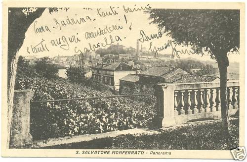SAN SALVATORE MONFERRATO - PANORAMA (ALESSANDRIA) 1944 - Picture 1 of 1