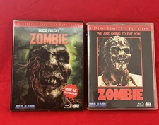 Lucid Fulci Zombie 40th Anniversary Limited Ed. 3 Disc Set Lenticular Slipcover