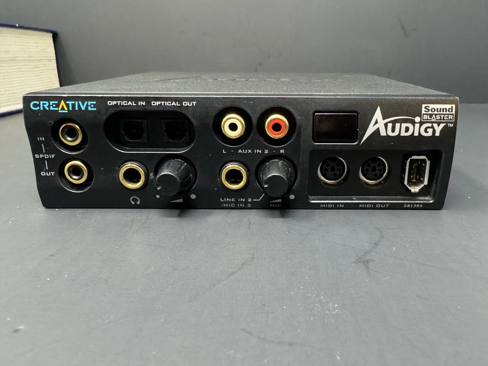 Sound Blaster Creative Labs Audigy eX SB0100 External Box Only NO Cables - Image 2 of 4