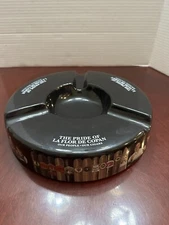 The Pride of LA FLOR DE COPAN 3 Place Ceramic Porcelain Ashtray Large Cigar