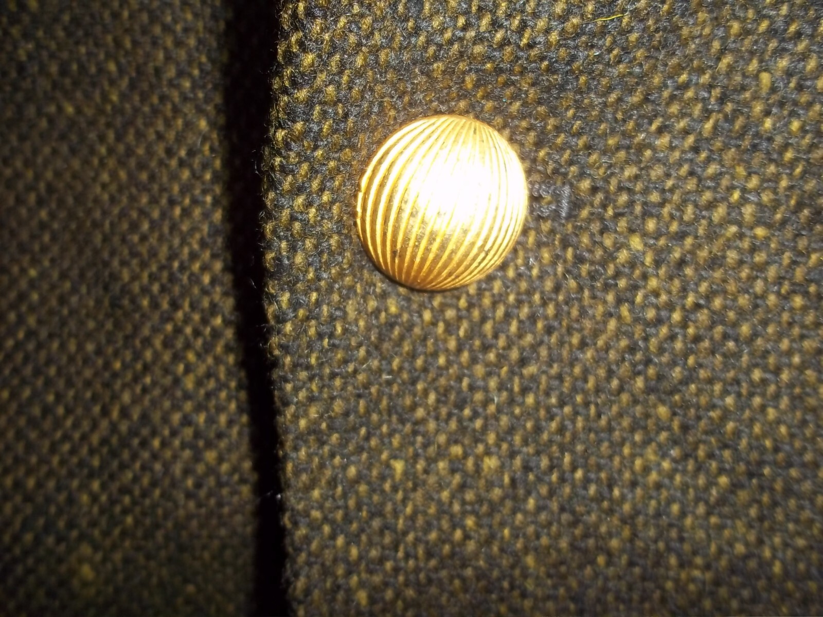 @Piombo Green Flake 2Button Side Vent Flannel Woo… - image 7