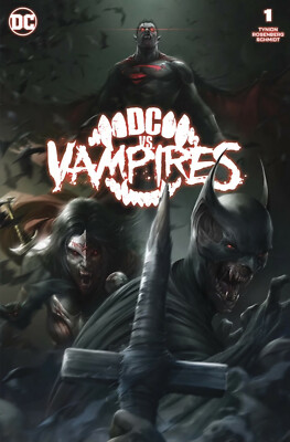 DC vs. VAMPIRES #1 (FRANCESCO MATTINA EXCLUSIVE VARIANT) COMIC BOOK ~ DC Comics