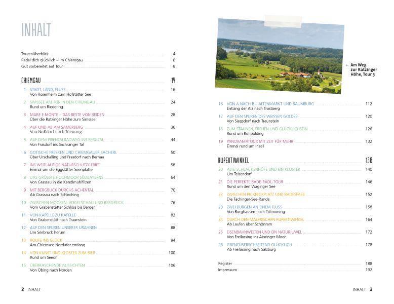 Thumbnail - Radel Dich Glücklich - Chiemgau - Wilfried Bahnmüller - 9783734324826