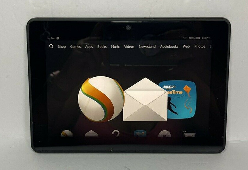 Amazon Kindle Fire Hdx 7 3rd Generation 16gb Wi Fi 7in Black For Sale Online Ebay