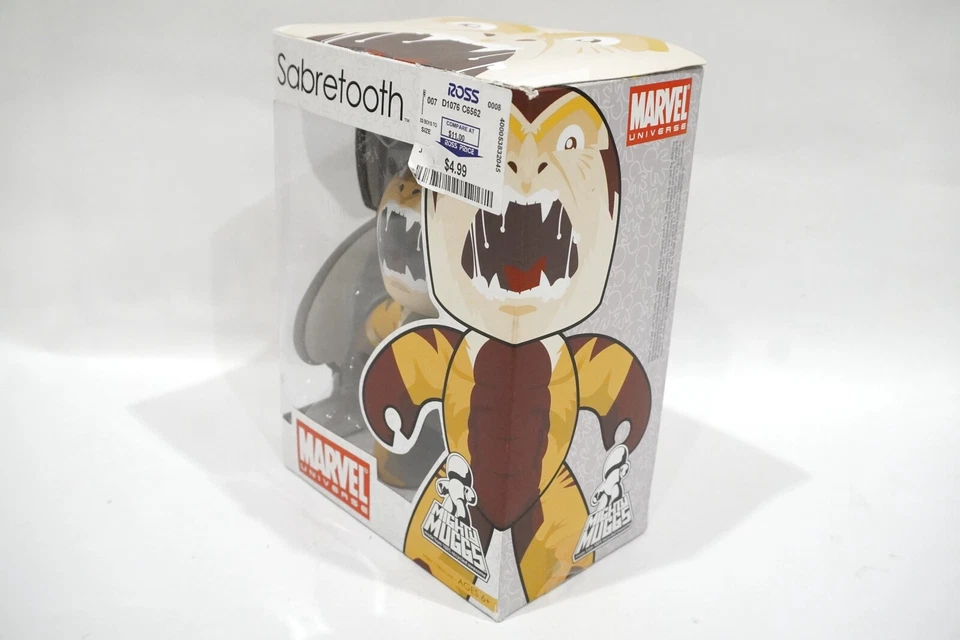 Marvel Universe Sabretooth Mighty Muggs X-Men 2008 TOTALMENTE NUEVO EN CAJA NUEVO EN CAJA e3 Foto 4 de 4